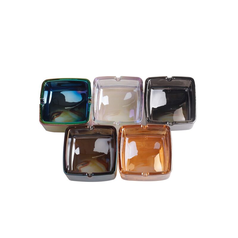 ASHTRAY:Customizable Colorful Printed Smoking Ashtray - Image 4