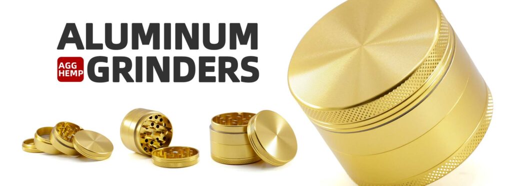 aluminum grinder
