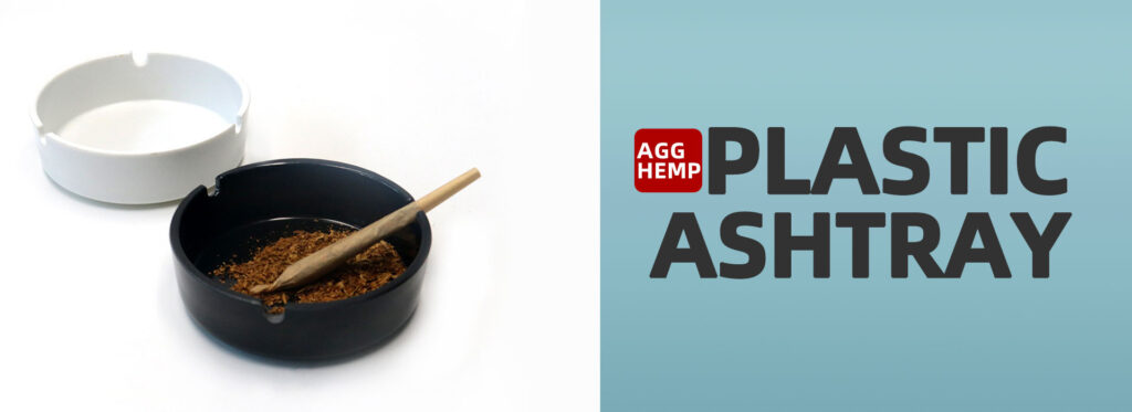 plastic ashtrays