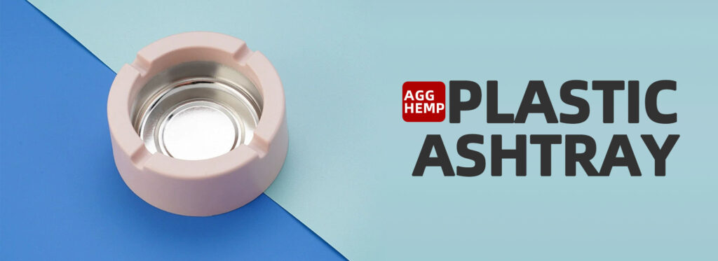 plastic ashtrays