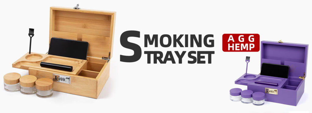 smoking tray set