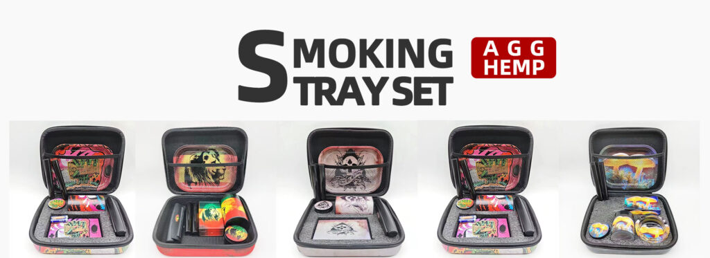 smoking tray set