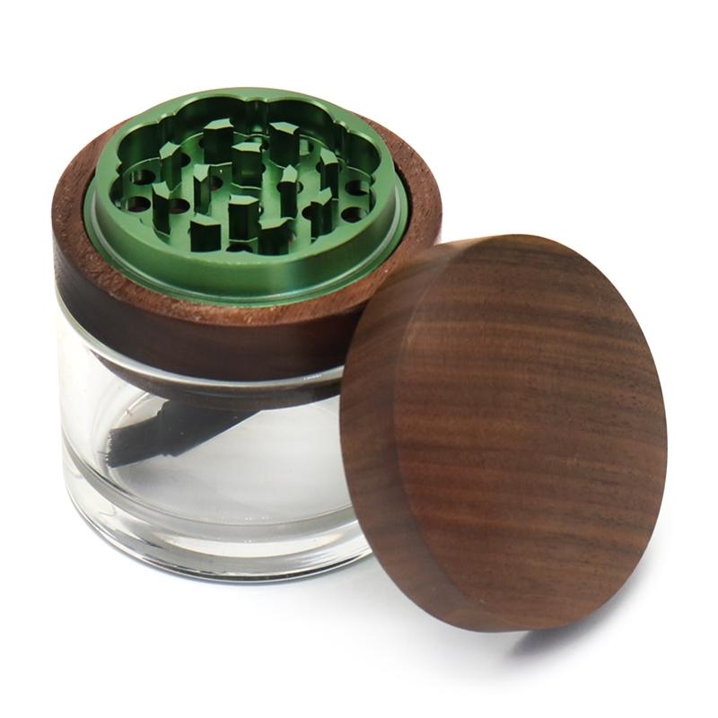 Custom Hand-Cranked Tobacco Grinder | Multiple Designs & Wholesale Options - Image 8