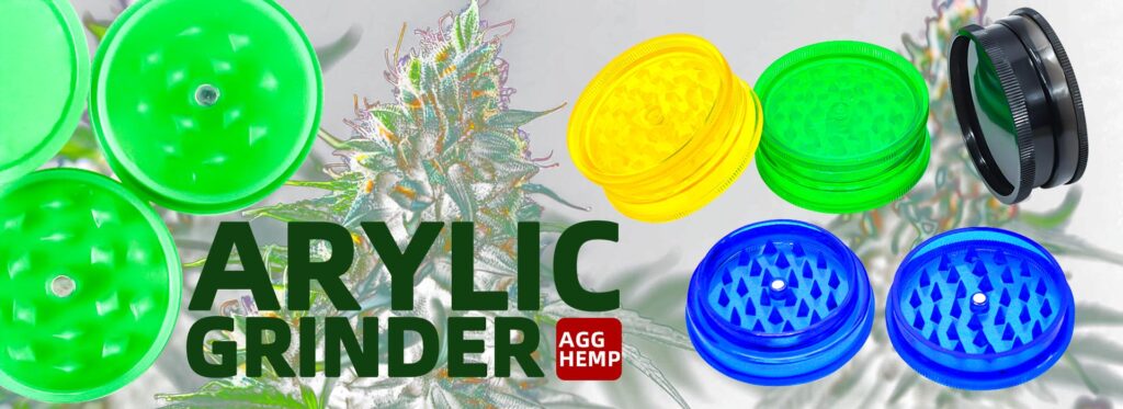 custom arylic grinder