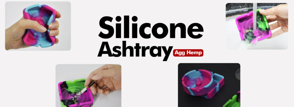 custom silicone ashtray