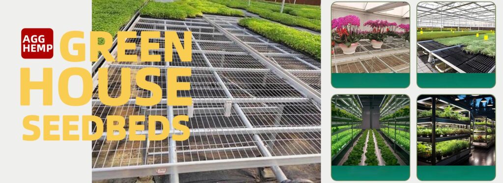 customized mobile greenhouse seedbeds