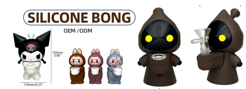 custom silicone bong