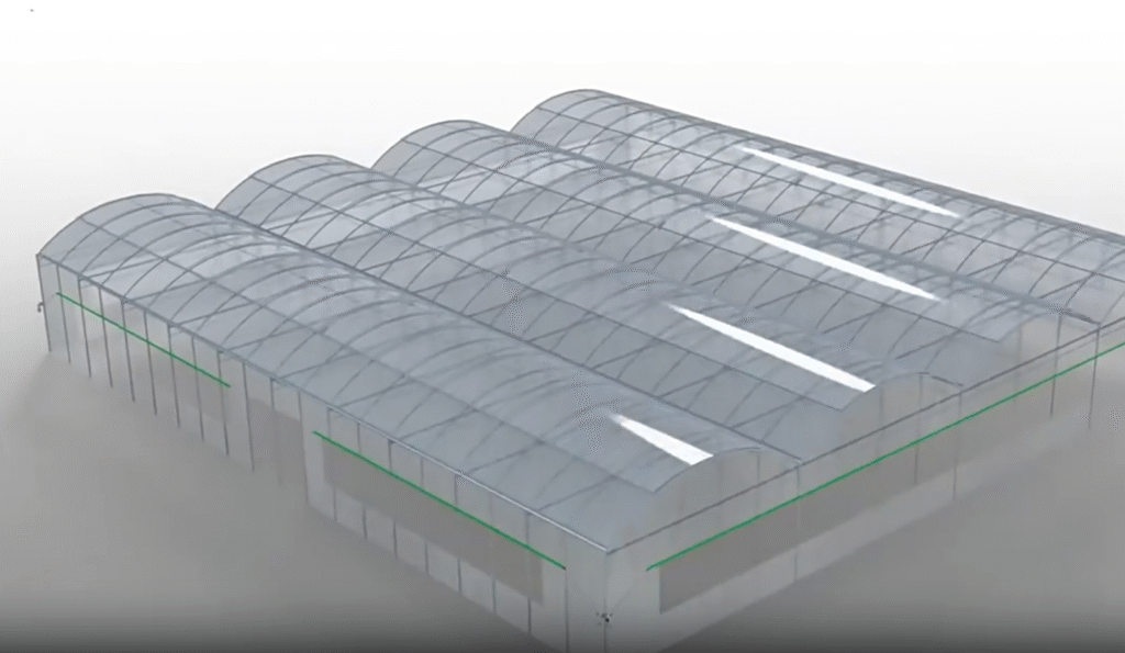 customized glass greenhouse