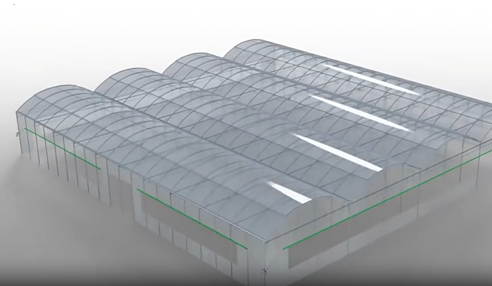 customized glass greenhouse