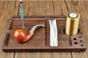 custom wooden rolling tray