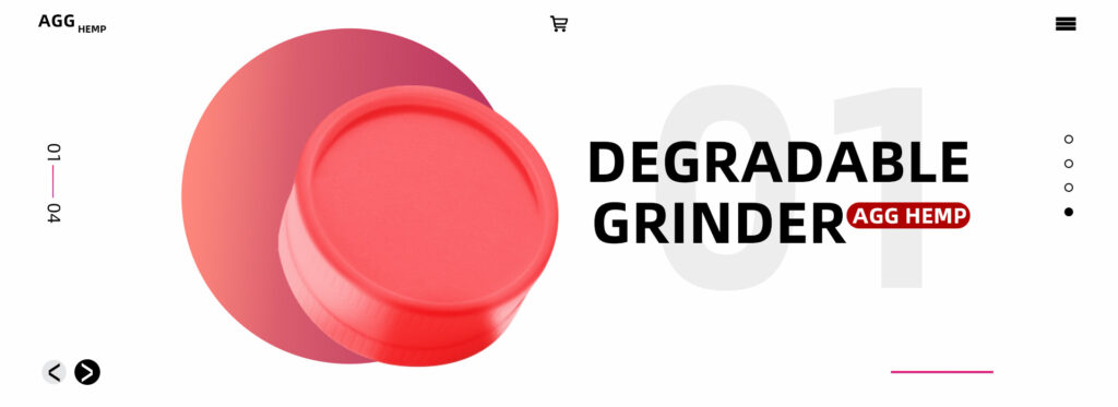custom degradable grinder