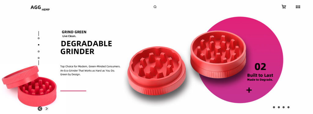 custom degradable grinder