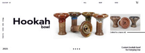 custom hookah bowls