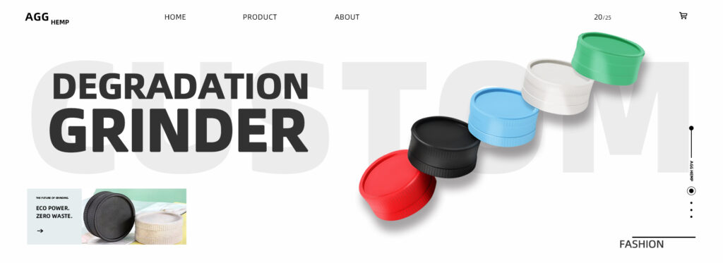 custom degradable grinder