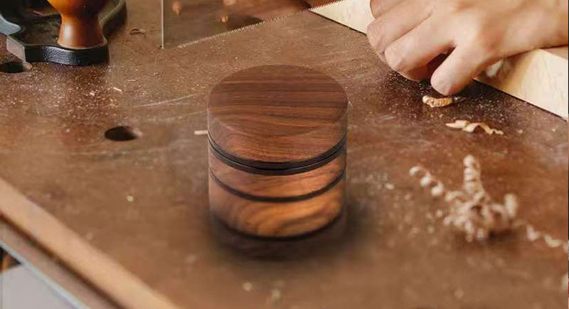 customized wooden grinder