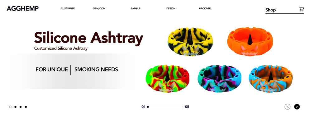 best silicone ashtray