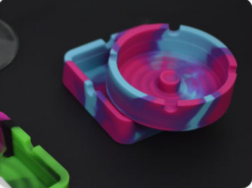 custom silicone ashtray
