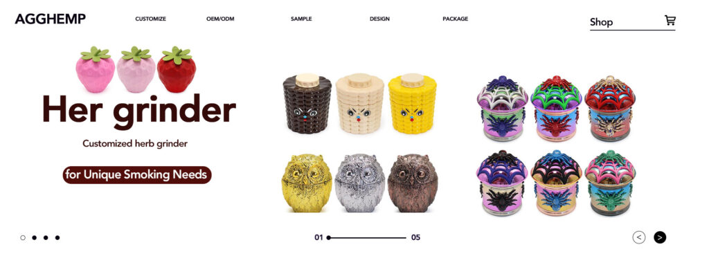 Best herb grinder custom