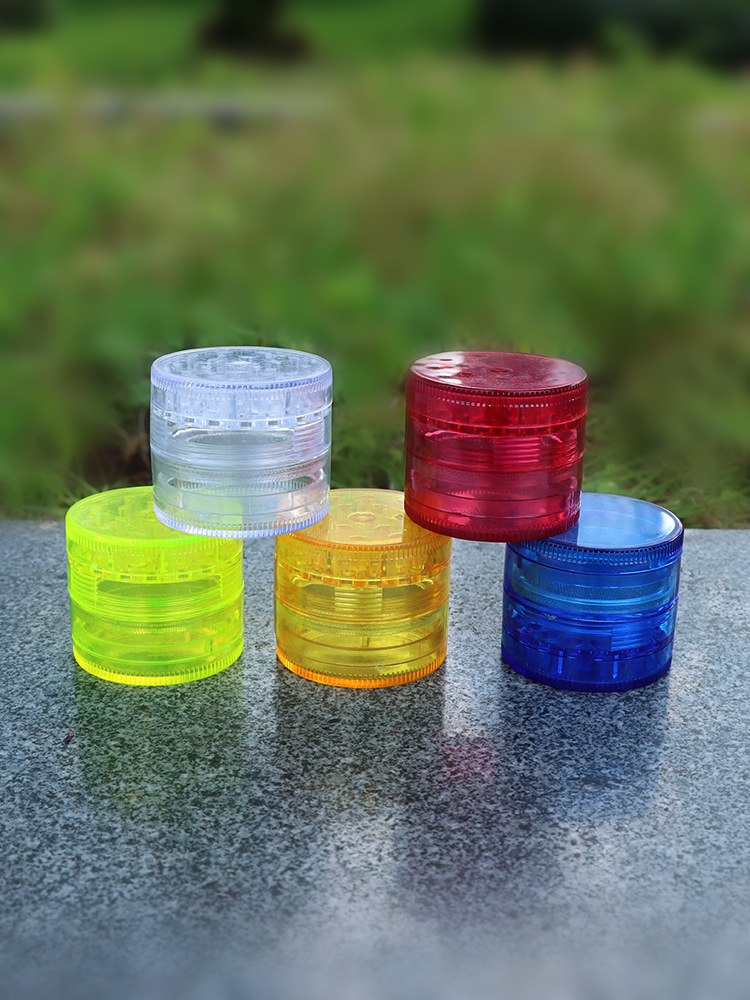plastic herb grinder