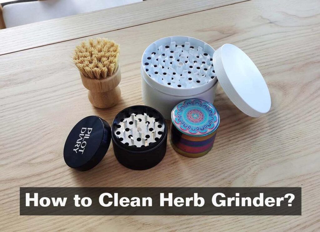 4 piece metal herb grinder