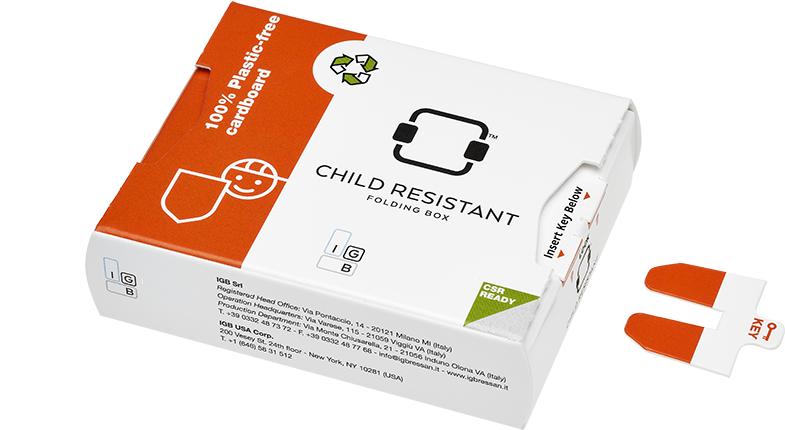 Child Resistant Packaging Box